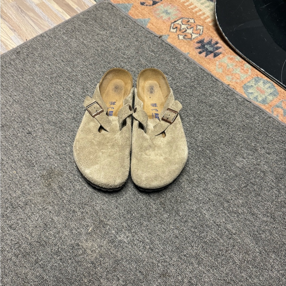 Birkenstock Clogs.